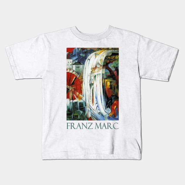 The Enchanted Mill (1913) by Franz Marc Kids T-Shirt by Naves